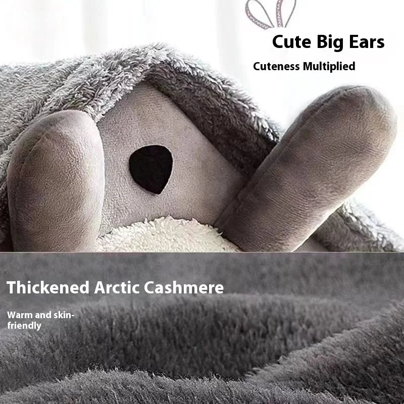 Cama estilo casinha para cães