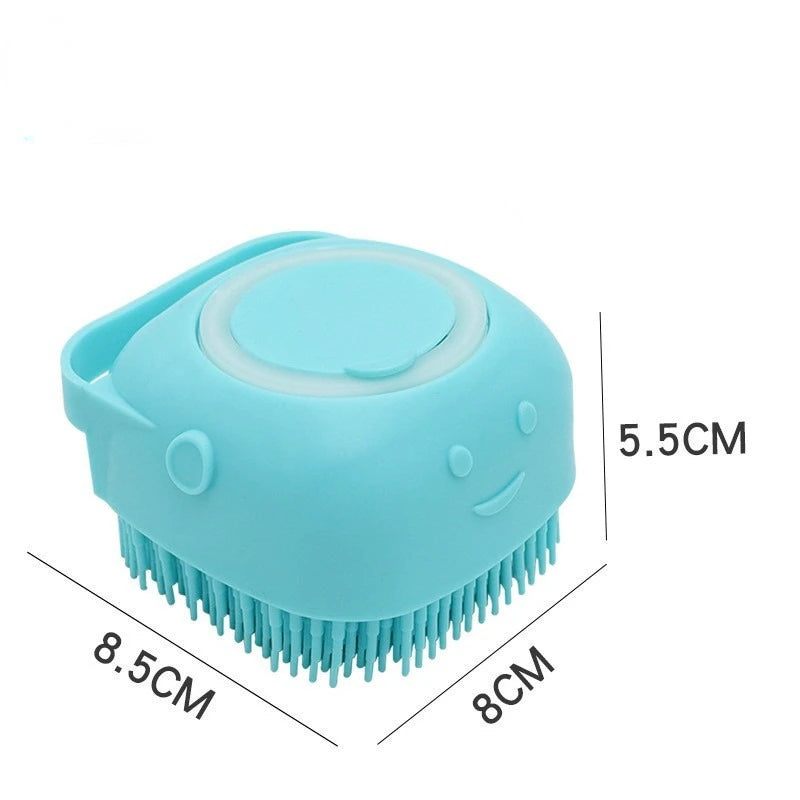 Escova Macia para Banho de Cães e Gatos