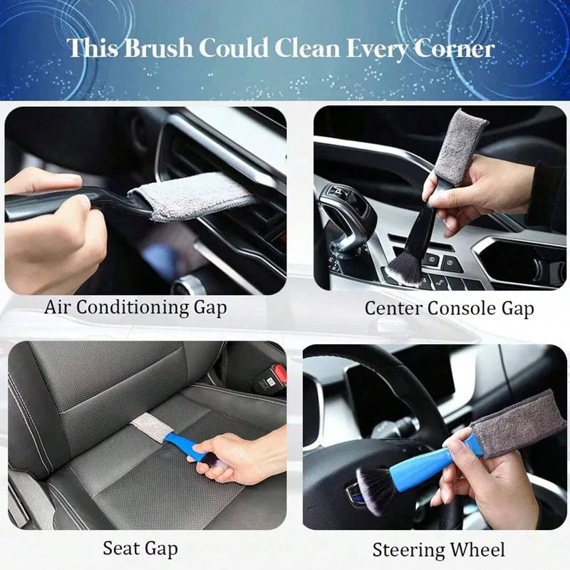1 escova de limpeza interna para carro