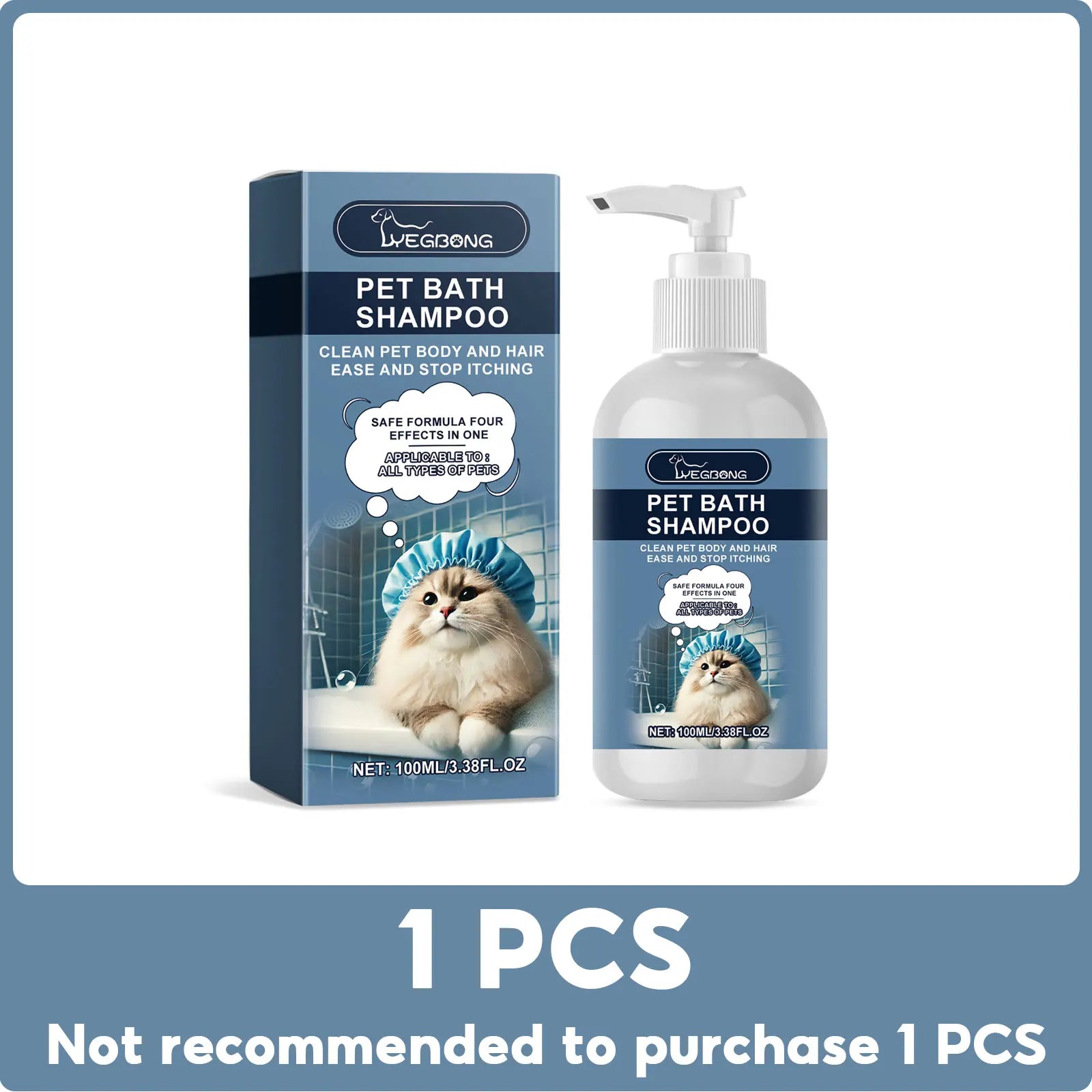 Gel de Banho para Cães e Gatos com Fragrância