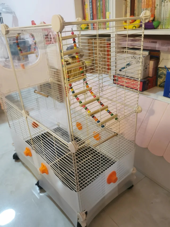Gaiola grande para papagaios