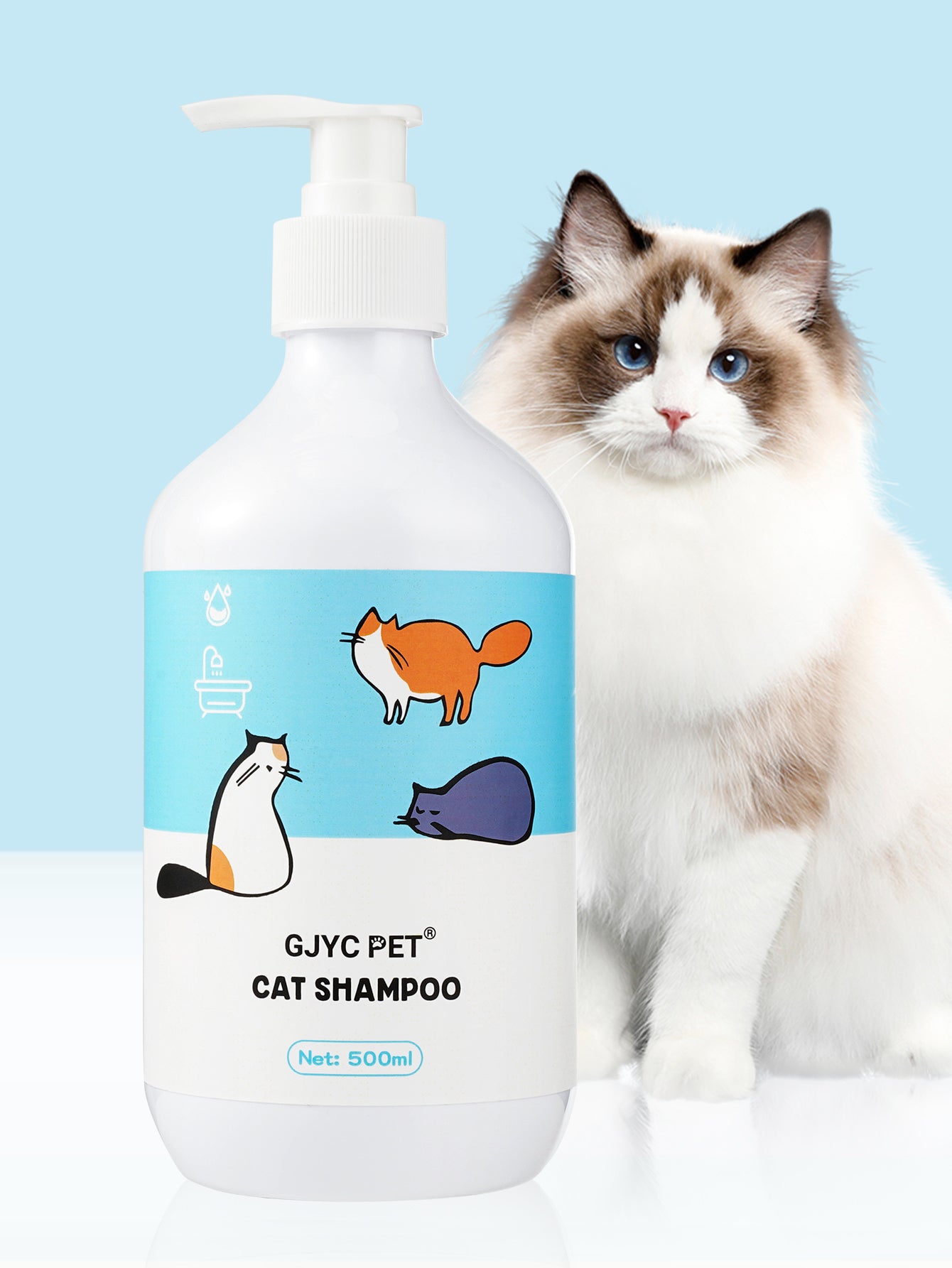 Shampoo Desodorizante para Cães e Gatos 500ml com Fragrância Prolongada