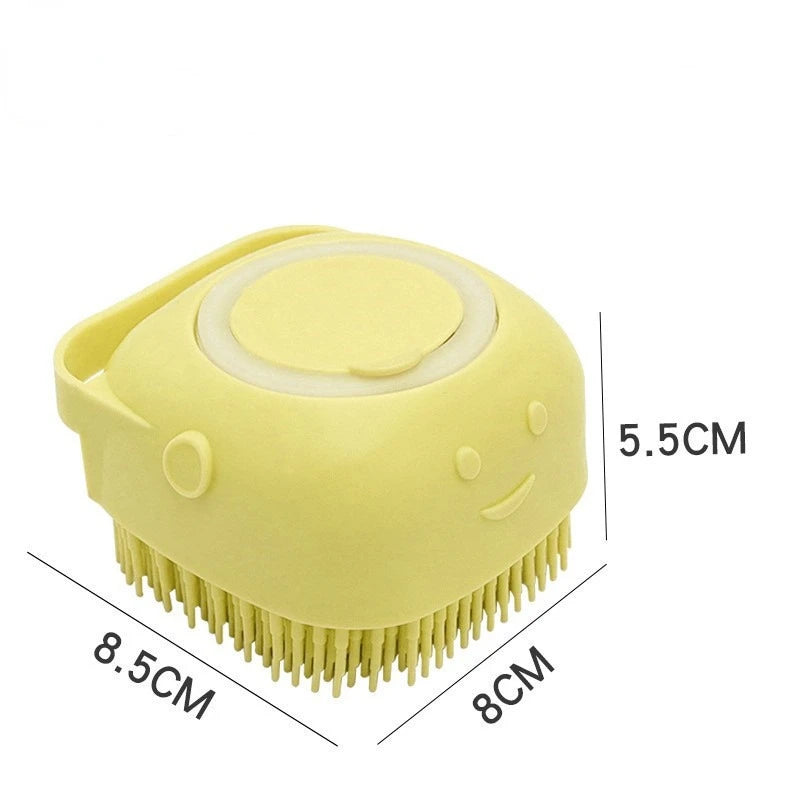 Escova Macia para Banho de Cães e Gatos