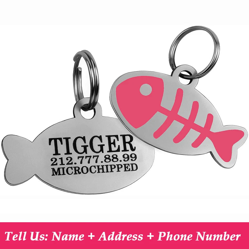 Coleiras Personalizadas para Gatos