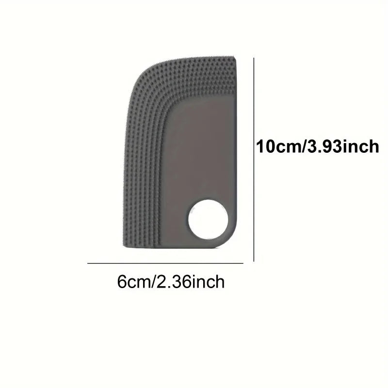 1 escova de limpeza de cabelo para interior de carro,