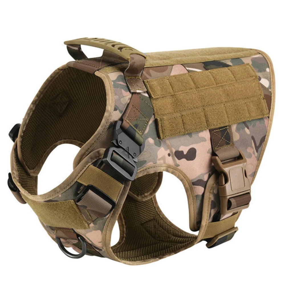 Colete de treinamento militar para cães de grande porte