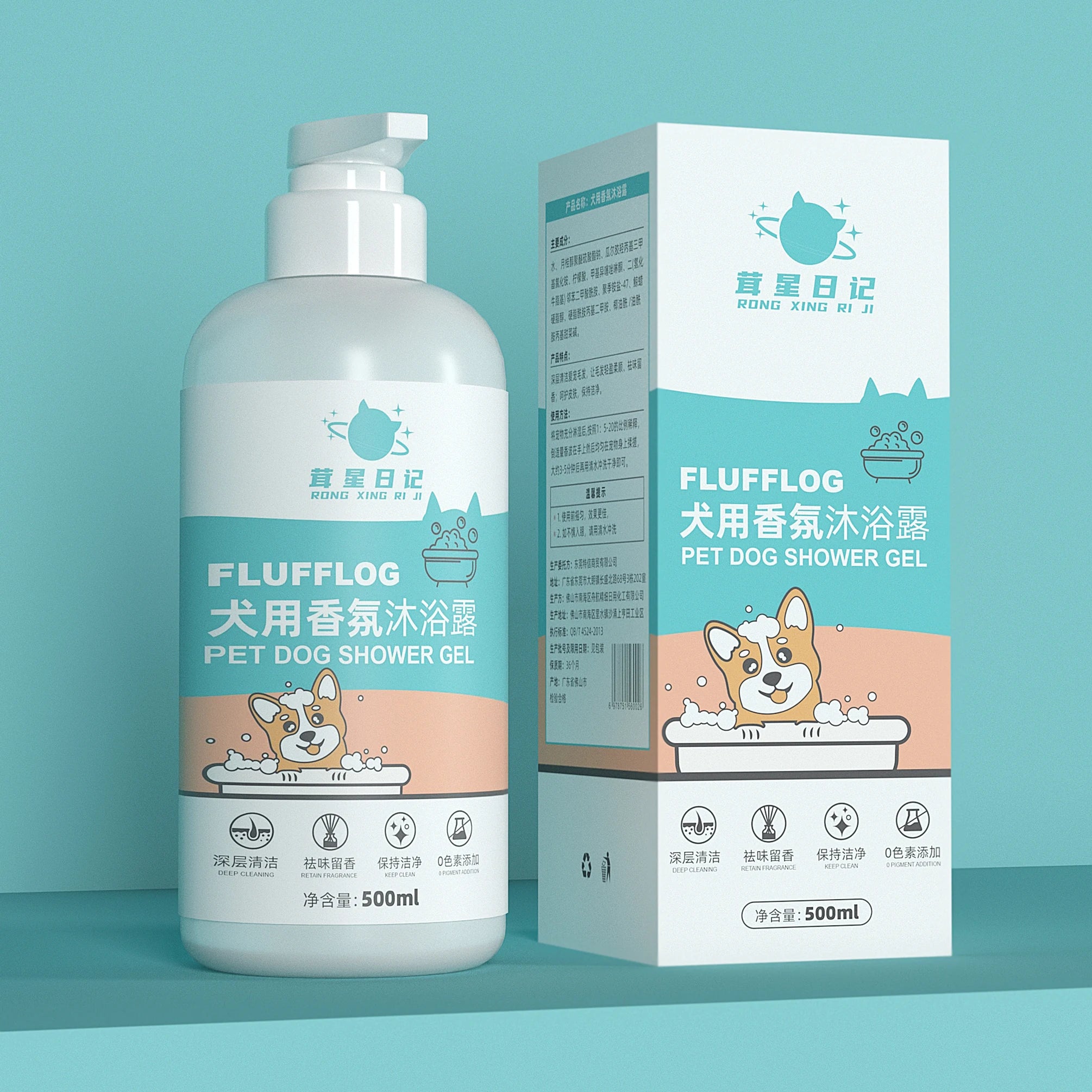 Gel de Banho Universal para Cães, Shampoo para Todos os Cães
